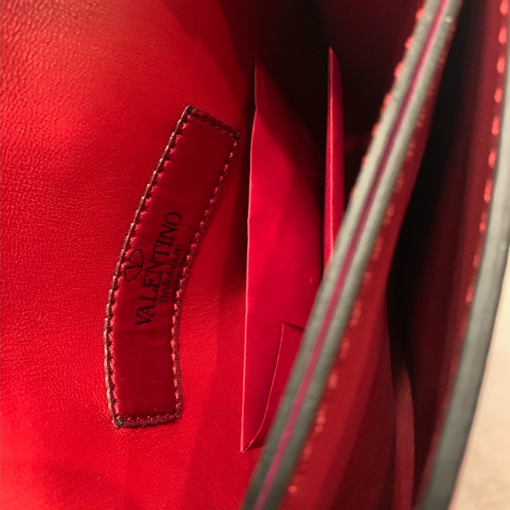 Valentino Red Clutch
